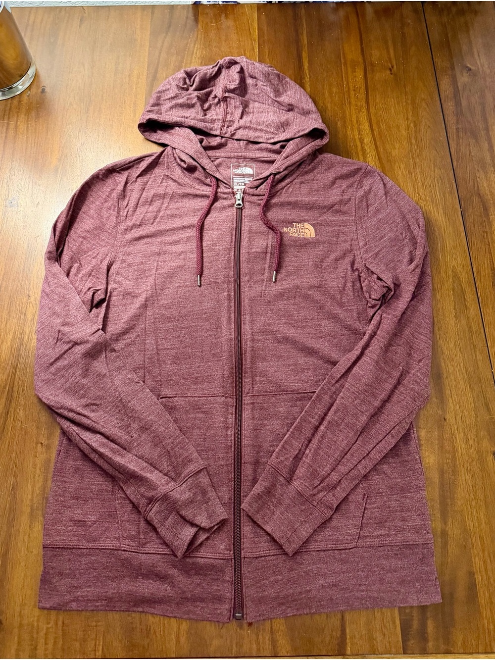 The North Women’s Maroon Full-Zip Hoodie